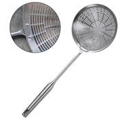 Filtra facilmente pasta e verdure con questo affidabile cucchiaio in acciaio ino