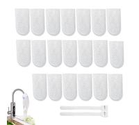 Filtrante per Rubinetto - 20 Pezzi Antispruzzo Universale con | Filtro per Rubinetto Bagno - Adatto a Cucina Bagno Giardinaggio Irrigazione Ufficio Ristorante
