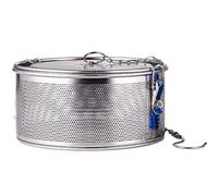 Filtratore Di Salamoia - Cesto Infusore A Rete, Filtro Culinario Riutilizzabile | Separatore Di Decapaci, Strumento Di Inserimento Del Condimento, Scarico Liquido, Supporto Per Infusione Di Erbe, Magl