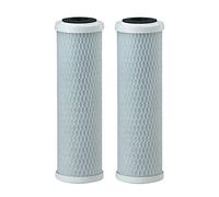 Filtrazione dell'acqua 2 cartucce filtro acqua a carbone attivo da 10 pollici CBC-10 da 0,5 micron for purificatore d'acqua Uso domestico