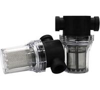 Filtrazione dell'acqua facile da installare, 1 filtro for irrigazione da giardino 1/2'', 3/4'' e 1'', prefiltro for impurità del di in plastica, acqua for uso domestico P(0.5 Inch 20 Mesh in)