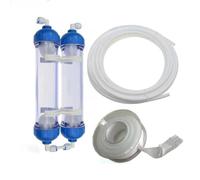 Filtrazione dell'acqua FILTRO for L'ACQUA 2 PEZZI Alloggiamento for cartuccia T33 Filtro a conchiglia T33 fai da te Bottiglia con 4 raccordi Depuratore d'acqua for ad osmosi inversa Uso domestico