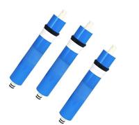 Filtrazione dell'acqua Membrana RO corta da 256 mm e 50 GPD da 3 pezzi for l'alloggiamento del filtro purificatore acqua residenziale e del osmosi inversa. Uso domestico