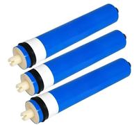 Filtrazione dell'acqua Membrana RO da 100 Gpd, 3 pezzi, for filtro acqua, membrana ad osmosi inversa, 2012-100 Uso domestico