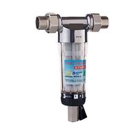 Filtrazione dell'acqua potabile, Pre-filtro a testa in acciaio inossidabile precipitazioni rotanti per tutta la casa, sistema di purificazione di pre-filtrazione centrale del filtro dell'acqua(1 inch