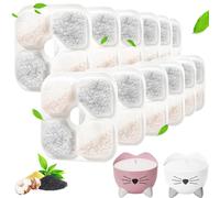 Filtre Fontaine Chat - Filtro per fontana d'acqua per gatti, compatibile con fontana Catit Pixi, filtri a carbone attivo per fontana per animali domestici, filtro di ricambio per fontana per animali