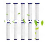 Filtres En Coton PP Pour Pomme De Douche, Filtre De La Pomme De Douche - Cartouche Sédiment Filtrée | Cartouche Filtrante En Coton PP Pour Adoucisseur D'eau De Douche, 10 Pièces,La Cartouche Filtra