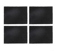 Filtri a carbone nero 9,5 x 7 cm per bidoni da cucina | Tecnologia di assorbimento avanzata, neutralizza gli odori dei rifiuti della cucina, mantiene la casa fresca, set da 4 pezzi