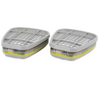 Filtri Abe1 per maschera antigas, compatibile con 3M 6057 e 3M 600 (confezione da 8), Certificato EN sicurezza