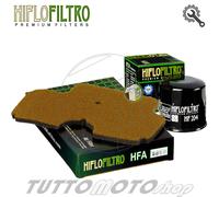 Filtri aria + Filtro olio KAWASAKI ER-6N / ER-6F 2006 Tipo Originale HIFLO