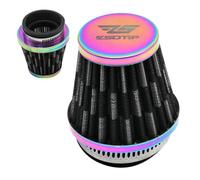 Filtri 'aria per moto | Detergente per filtri olio ad alte prestazioni | 35 38 42 45 50 55 58mm Sostituzione filtro aria carburatore universale, accessori moto