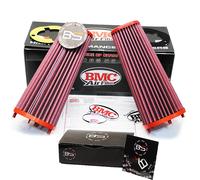 KIT 2 FILTRO ARIA SPORTIVO IN COTONE LAVABILE ORIGINALE BMC FB 750/04 TUNING