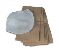 Kit 5 Filtri Sacchetto In Carta + 1 In Stoffa Per Aspiratori Lavor