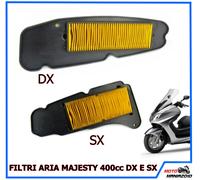 FILTRI ASPIRAZIONE ARIA YAMAHA MAJESTY 400 DESTRO + SINISTRO ACSUD TNT