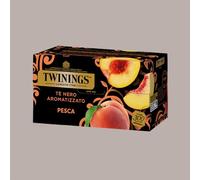 Filtri Bustine Tè Nero Aromatizzato alla Pesca 2 x 25 Filtri Lucgel