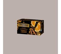Filtri Bustine Tè Nero Aromatizzato Cannella e Arancia TWININGS 20 Filtri