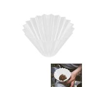 Filtri Caffè Piccoli,filtro Gocciolatore Caffè Origami,filtro Caffè,tazza Filtro Caffè Filtro Caffè in Resina Portatile Riutilizzabile con Design a Cono Origami(Chiaro)