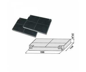 FILTRI CAPPA FABER INCA SMART 2 COPPIE CARBONE ATTIVO - 4 PEZZI -