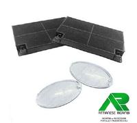 FILTRI CAPPA FABER INCA SMART CARBONE ATTIVO FILTRO RETTANGOLARE + PLAFONIERE
