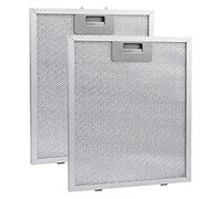 filtri cappa, filtri cappa, filtri cappa lamona, 2 pz 305X267 Mm Cappa Estrattore Ventola di Sfiato Metallo Alluminio Filtro Antigrasso for Molte Marche Leader Di Cappa Da Cucina