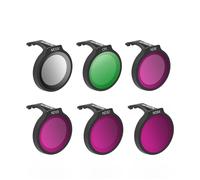 Filtri CPL e ND8 a doppio scopo in un kit compatto progettato per l'uso di DJ