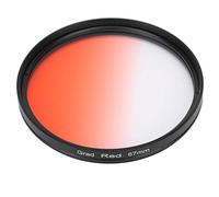 Filtri della Fotocamera, Vetro Ottico con Filtro per Lenti per Lenti per Lenti per il Sacco da Stoccaggio per Obiettivo Fotocamera (Grigio sfumato) (verde sfumato) (Rosso sfumato)