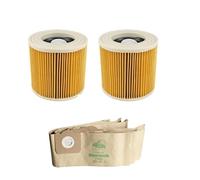 Filtri della polvere di aria sostitutiva Borse for cartuccia for aspirapolvere karcher Hepa Filtro WD2250 WD3.200 MV2 MV3 WD3(HXL2030)