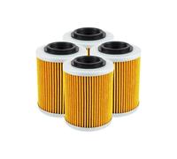 Filtri Dell'olio Filtro Olio Per Motociclette Da 2/4/6 Pezzi Per 450 Per 550 Per 625 Per 800 Per 1000 Cforce Per Zforce X8 Per U8 Per Z8 ATV UTV Per 0800-011300-0004(4pcs-yellow)