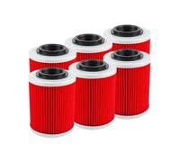 Filtri Dell'olio Filtro Olio Per Motociclette Da 2/4/6 Pezzi Per 450 Per 550 Per 625 Per 800 Per 1000 Cforce Per Zforce X8 Per U8 Per Z8 ATV UTV Per 0800-011300-0004(6pcs-red)