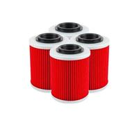 Filtri Dell'olio Filtro Olio Per Motociclette Da 2/4/6 Pezzi Per 450 Per 550 Per 625 Per 800 Per 1000 Cforce Per Zforce X8 Per U8 Per Z8 ATV UTV Per 0800-011300-0004(4pcs-red)