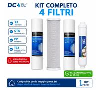 Filtri Depuratore Acqua PP5 CTO PP1 T33 Singoli o Kit Multipli Osmosi Inversa