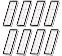 Filtri di ricambio compatibili con Dreametech L10s Ultra, L10s Plus, L10s Pro, D10 Plus Gen 2, D10 Plus, D20 Plus, D20 Pro Plus, Z10 Pro, S10, B101CN, 1C, W10, aspirapolvere robot, confezione da 8.