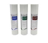 Filtri Di Ricambio Con 3 Cartucce For Prefiltro - Sistema Di Purificazione Dell'acqua For Casa O Ufficio