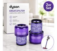 Filtri Di Ricambio HEPA Per Dyson V6 V7 V8 V10 V11 V12 V15, 2 Pezzi Lavabili