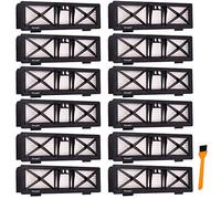 Filtri di ricambio Neato Botvac serie D ad alte prestazioni, 12 confezioni di filtri per aspirapolvere Neato D3 D5 70e, 75, 80, D80 85, D70