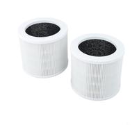 Filtri di ricambio per purificatore d'aria VEWIOR, HQSC50 KOIOS, HQKJ50 AMEIFU, AP01W, prefiltro, True HEPA, carbone attivo, 13,3 x 13,3 x 11,8 cm, 2 pezzi