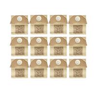 Filtri e sacchetti for la polvere, compatibili con Karcher WD2.250 WD2250 A2004 A2054 MV2, pezzi di ricambio for aspirapolvere(12pcs)