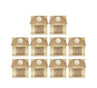 Filtri e sacchetti for la polvere, compatibili con Karcher WD2.250 WD2250 A2004 A2054 MV2, pezzi di ricambio for aspirapolvere(10pcs)