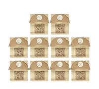 Filtri e sacchetti for la polvere, compatibili con Karcher WD2.250 WD2250 A2004 A2054 MV2, pezzi di ricambio for aspirapolvere(10pcs)