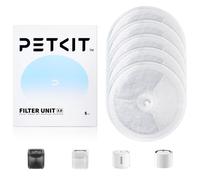 Filtri Fontanella per Gatti 5 Pezzi Filtro per Fontana per Gatti Unità Filtranti