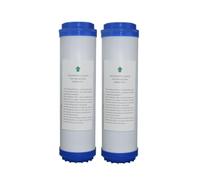 Filtri for acqua a carbone attivo granulare da 10 pollici, sistema di trattamento del filtro for purificatore dell'acqua potabile da cucina per sottolavello(4PCS)