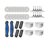 Filtri for spazzole laterali principali del robot, sacchetti for la polvere in tessuto, compatibili con Deebot T50 PRO, aspirapolvere robot(Set-36pcs)