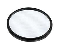 Filtri Fotografici,Filtro Polarizzatore Filtro A Strisce Blu Che Ruota Il Chiarore Polarizzante Uso Apto Para La Fotocamera DSLR Cinematice Video(72mm)