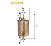 Filtri Gasolio Wix Filters Wf8175
