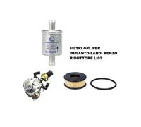 FILTRI GPL PER LANCIA YSPILON ECOCHIC GPL 2009 FASE GASSOSA F-781 E LIQUIDA LI02