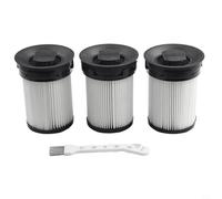 Filtri HEPA di ricambio (confezione da 3) per aspirapolvere HX1/HX1 Pro/HX1 Cat & Dog, set di filtri pieghettati lavabili e riutilizzabili, con filtri di protezione del motore e spazzola per la