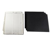 HQRP 2x Vero Hepa Filtri & 4x Carbonio per-Filters per Vornado MD1-0022,MD1-0023