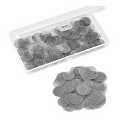 Filtri in acciaio inox argentato per tubi fumatori e ciotole 20 mm di alta qualità per bong garzes riutilizzabili tubi fumatori filtri