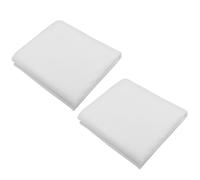 Filtri in Carta Assorbente Antiolio per Cappa da Cucina Bianco | Tessuto Non Tessuto, Monouso e Facile da Sostituire, Filtrazione Fine, Confezione da Due