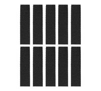 Filtri in cotone per condizionatori d'aria, confezione da 5/10 pezzi, rete antipolvere a tre strati, 215 x 50 mm, colore nero, compatibili con Haier Tool- Ricambio (10 pezzi)